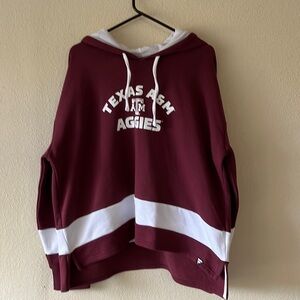 Fanatics A& M women’s hooded sweatshirt. Size 2XL.